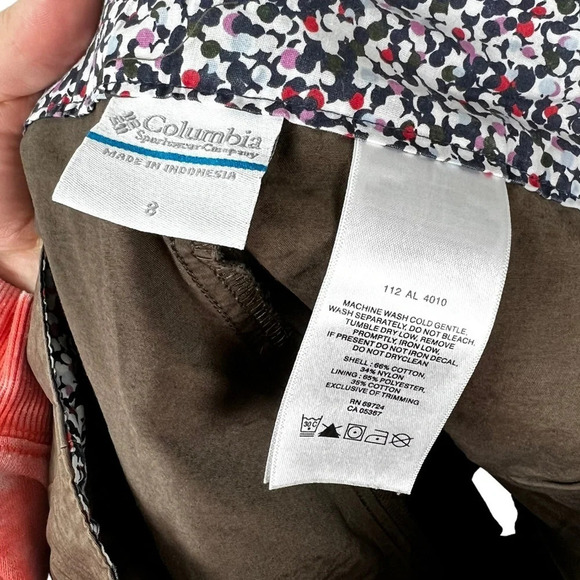 Columbia • Brown Cotton Blend Skort - Picture 5 of 8